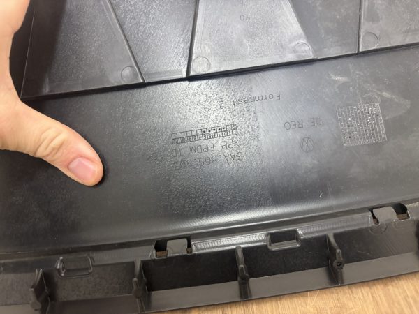 Volkswagen Passat B7 Front Lower Bumper Lip 10-14 P.n 3AA805903 - Image 3