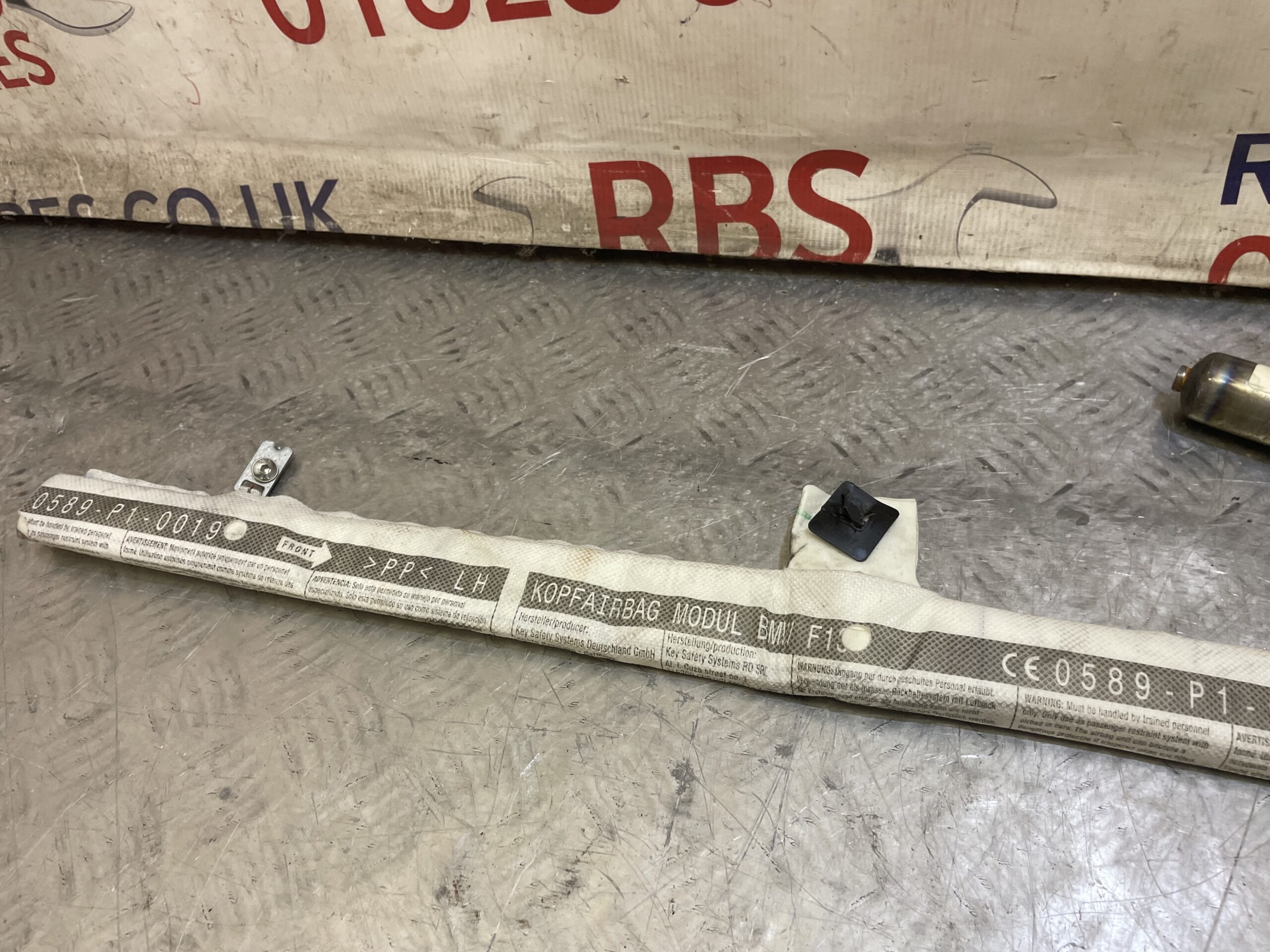 Bmw 6 Series F13 Left Side Curtain Airbag Part No. 9158219 - Image 7
