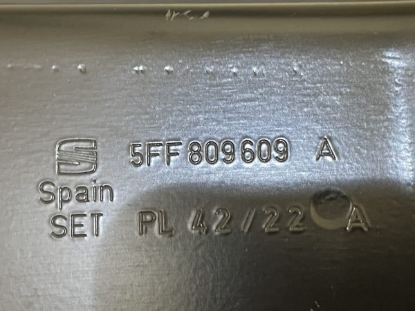 Cupra Formentor Left B Pillar 2020-On Part No. 5FF809609A - Image 3
