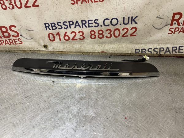 Maserati Ghibli M157 Rear Trim