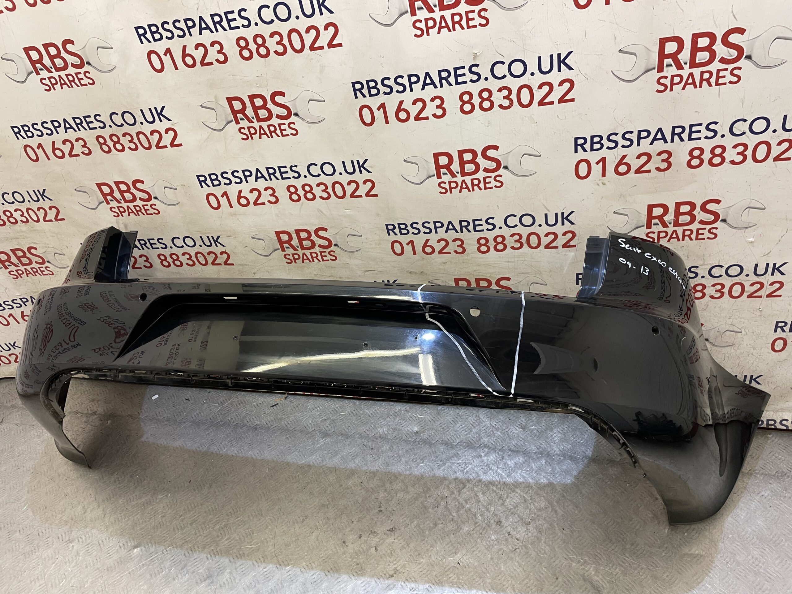 Seat Exeo Estate Rear Bumper 09-13 P/n 3R9807421