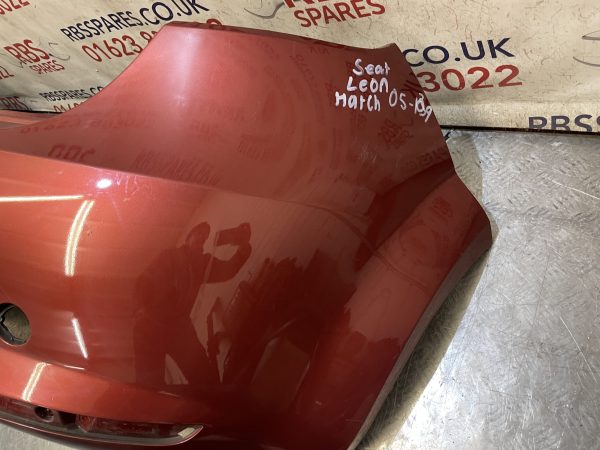 Seat Leon Hatchback Rear Bumper 2005-2009 Part No. 1P0807421 - Image 7