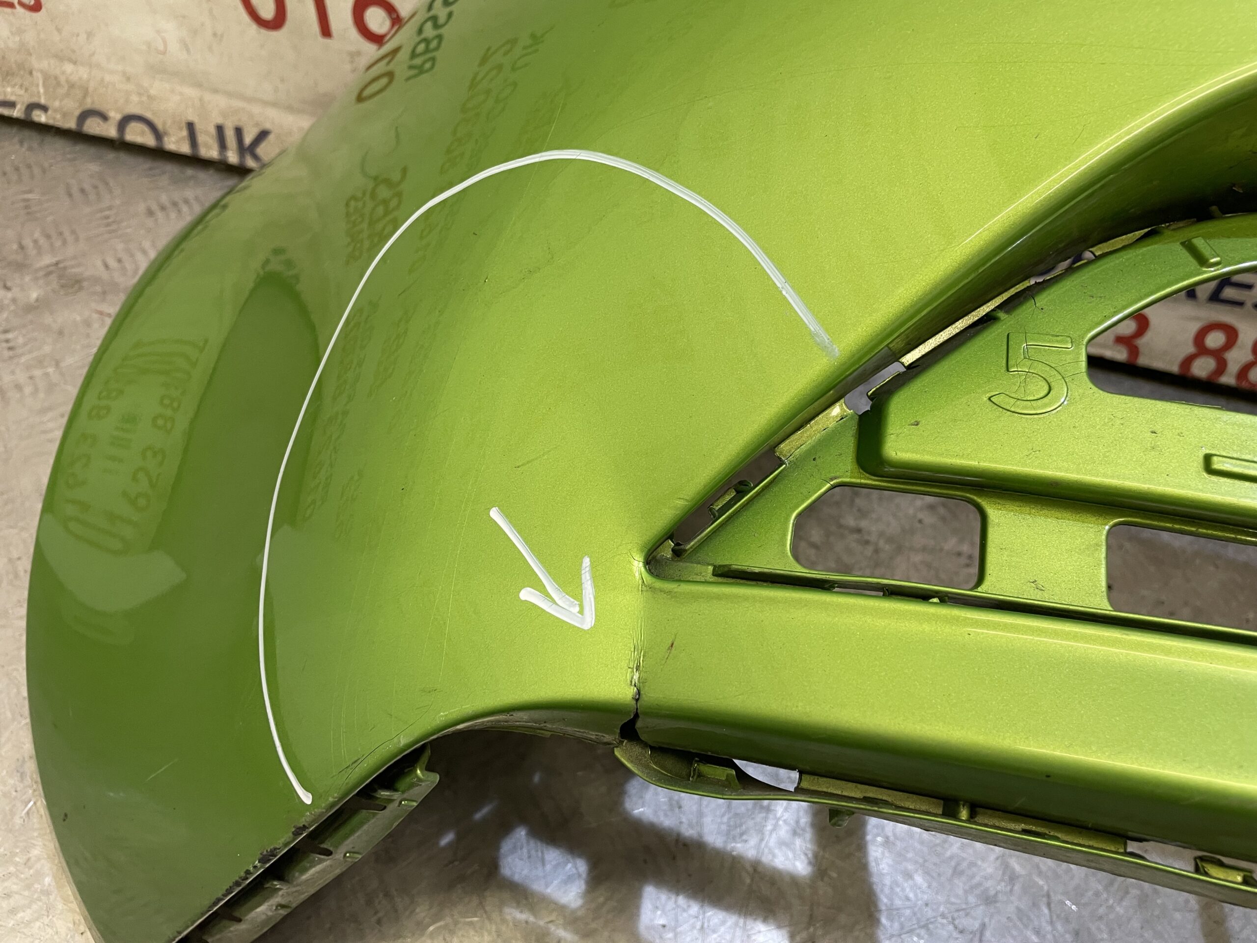 Seat Ibiza Fr 5 Door Rear Bumper 10-17 P/n 6J4807421A - Image 5