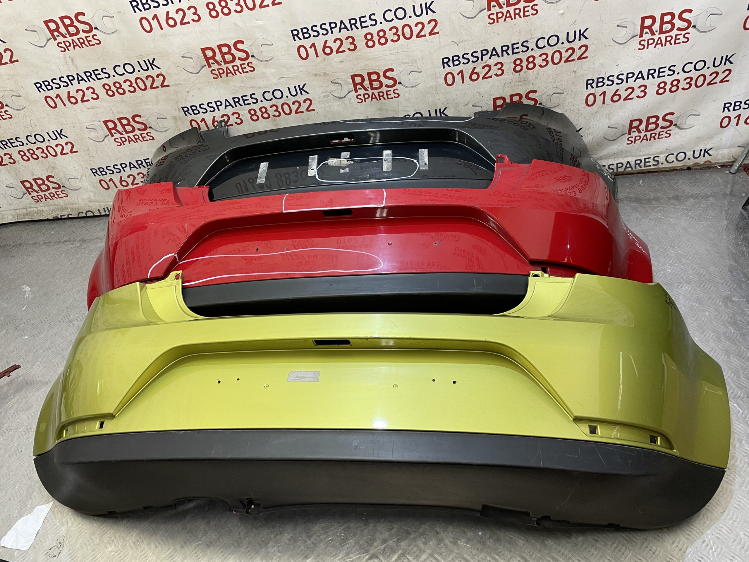 Seat Ibiza Se 3 Door Rear Bumper 08-12 P/n 6J3807421