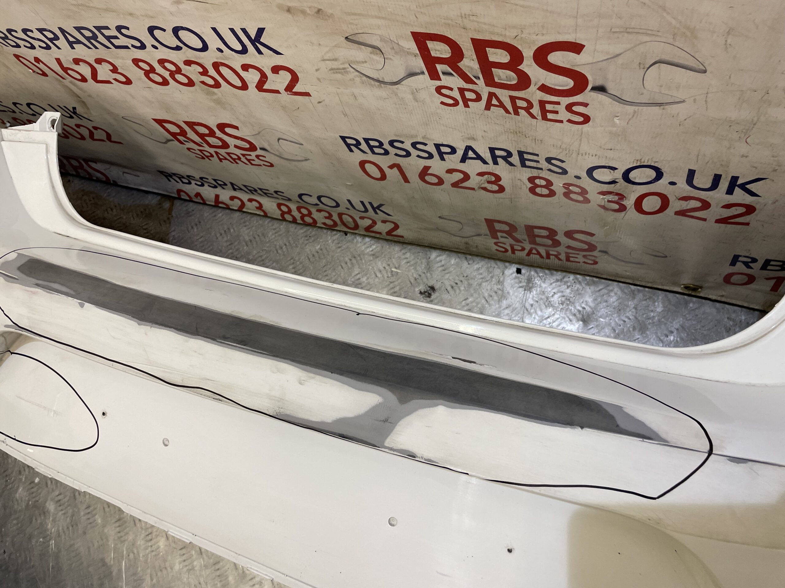 Seat Ibiza Se 3 Door Rear Bumper 08-12 P/n 6J3807421 - Image 7