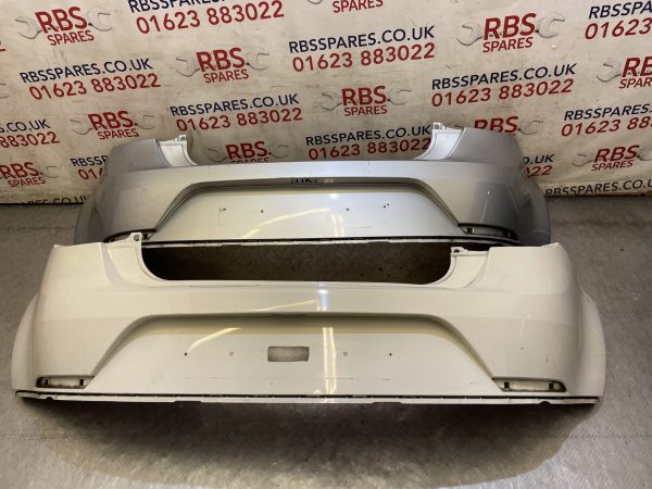 Seat Ibiza Se 3 Door Rear Bumper 08-12 P/n 6J3807421