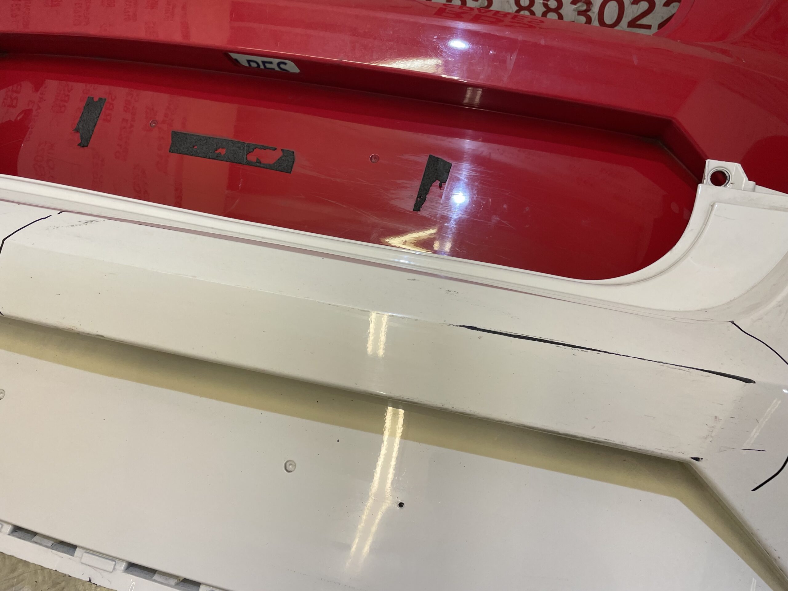 Seat Ibiza Se 3 Door Rear Bumper 08-12 P/n 6J3807421 - Image 9