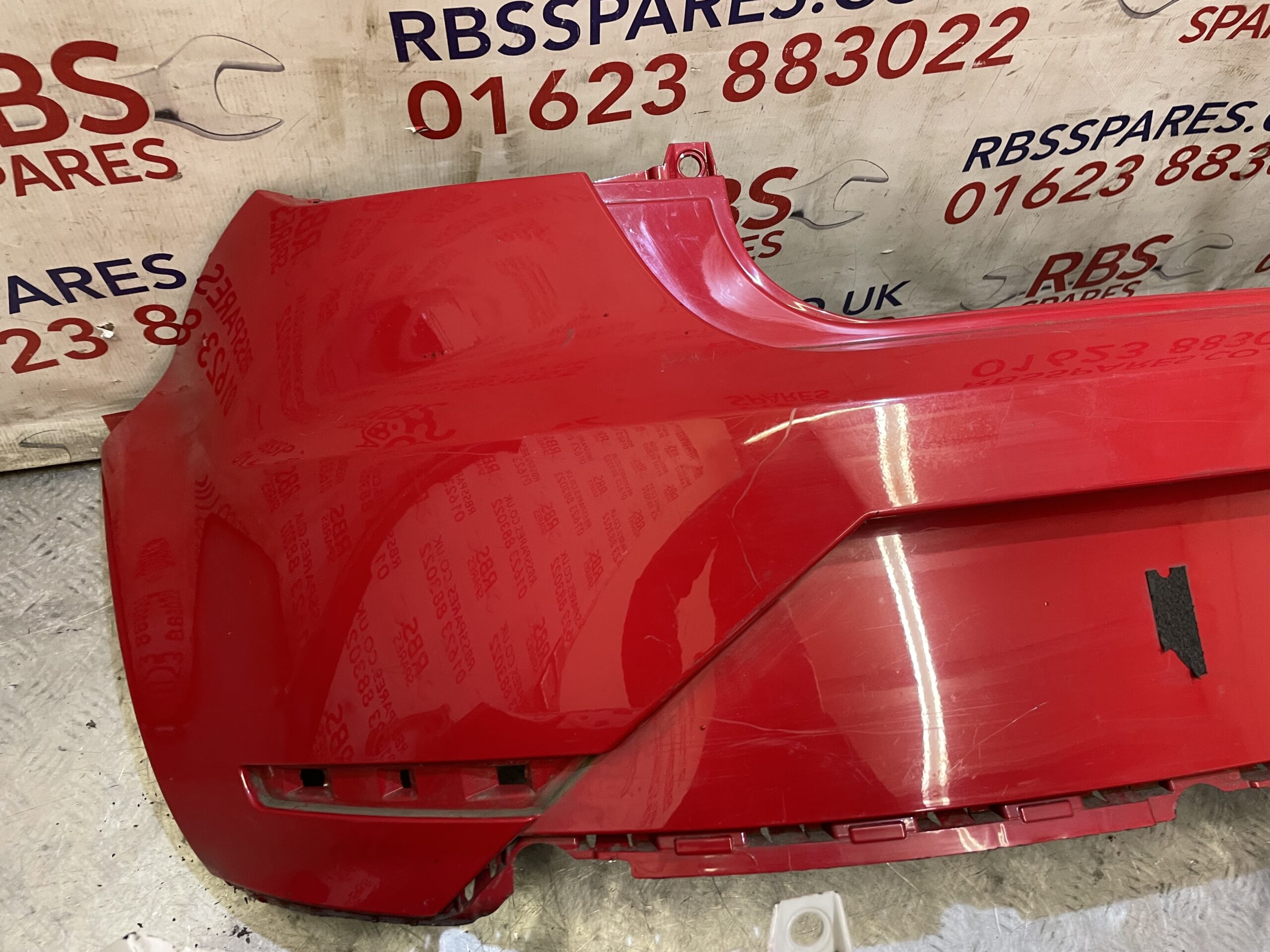 Seat Ibiza Se 3 Door Rear Bumper 08-12 P/n 6J3807421 - Image 5