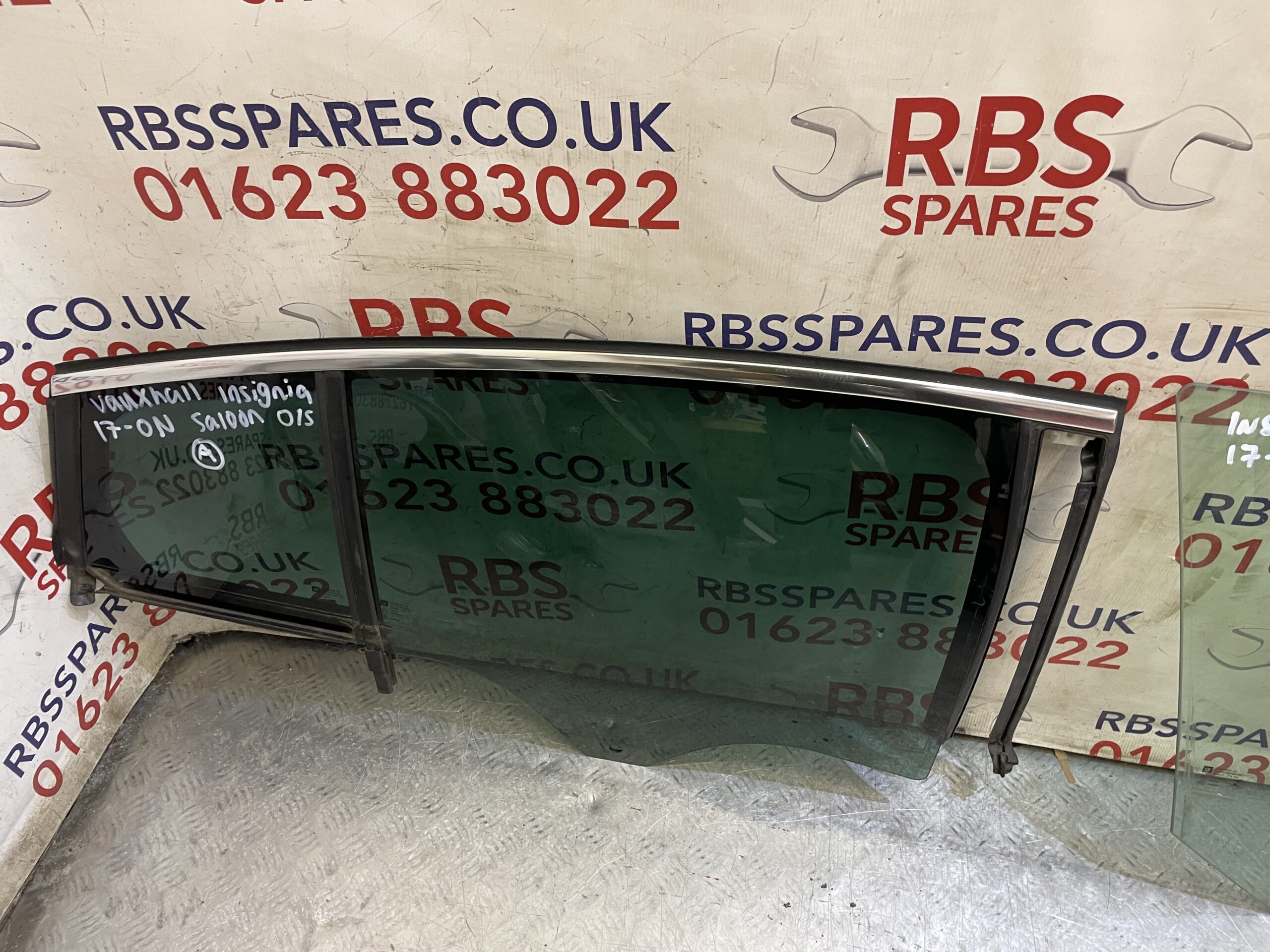 Vauxhall Insignia Saloon Front+Rear Right Side Glass 17-On P/n 43R-000073 - Image 7