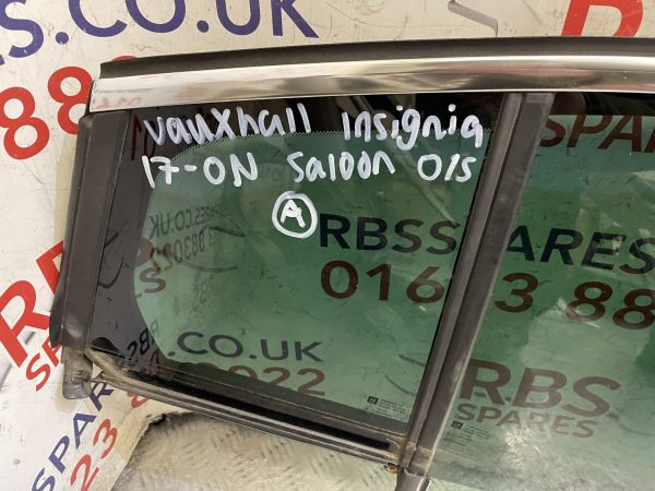 Vauxhall Insignia Saloon Front+Rear Right Side Glass 17-On P/n 43R-000073 - Image 6