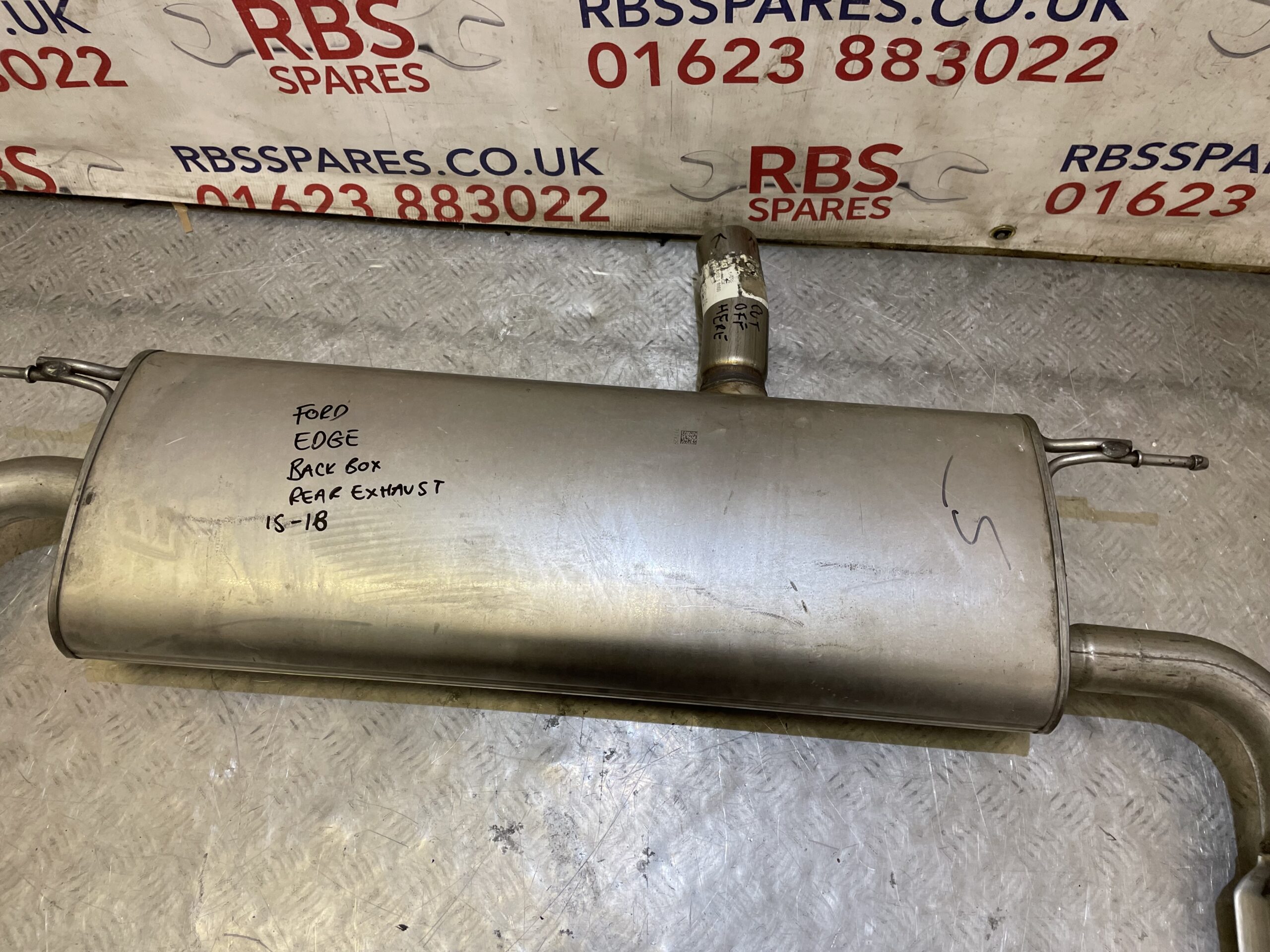 Ford Edge Back Box/Rear Exhaust 2015-2018 Part No. F7-4061 - Image 2