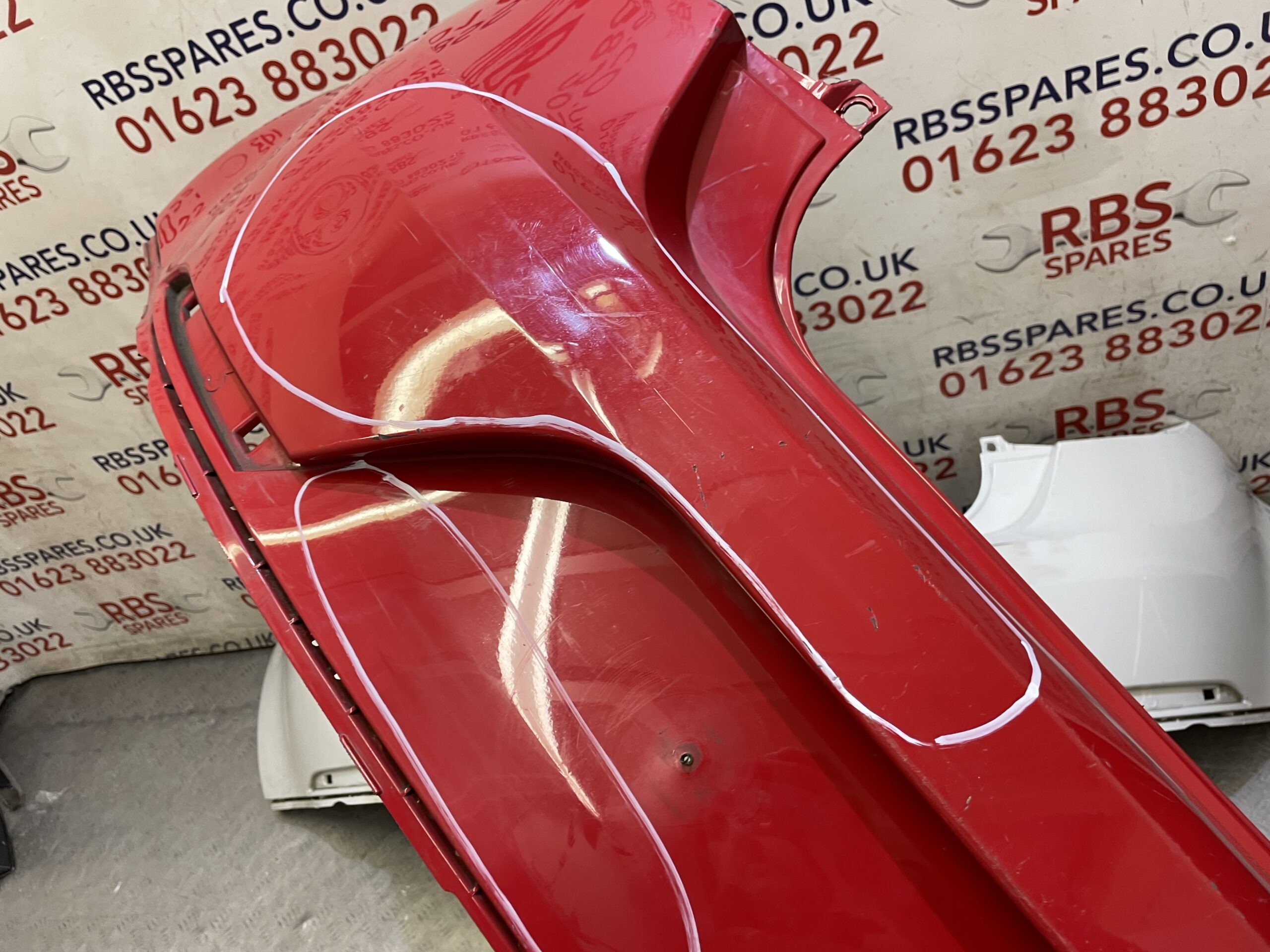 Seat Ibiza Se 3 Door Rear Bumper 08-12 P/n 6J3807421 - Image 9