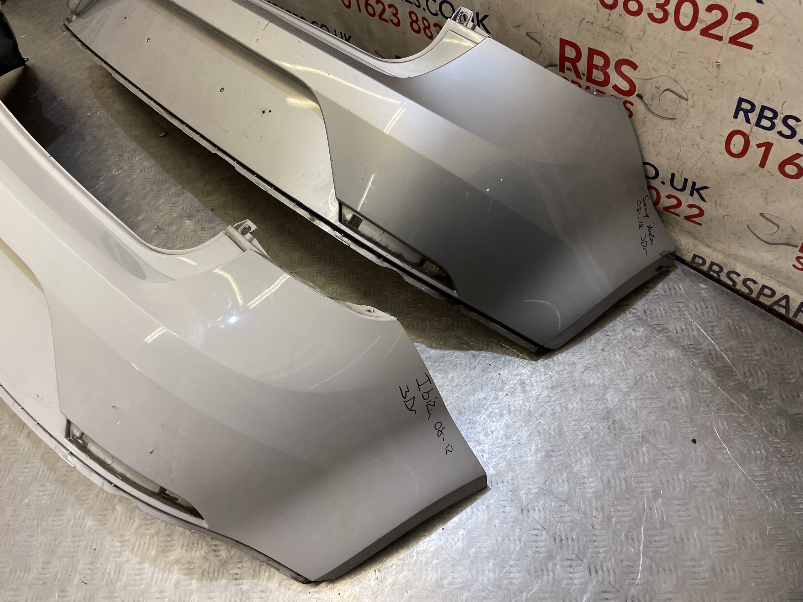 Seat Ibiza Se 3 Door Rear Bumper 08-12 P/n 6J3807421 - Image 12