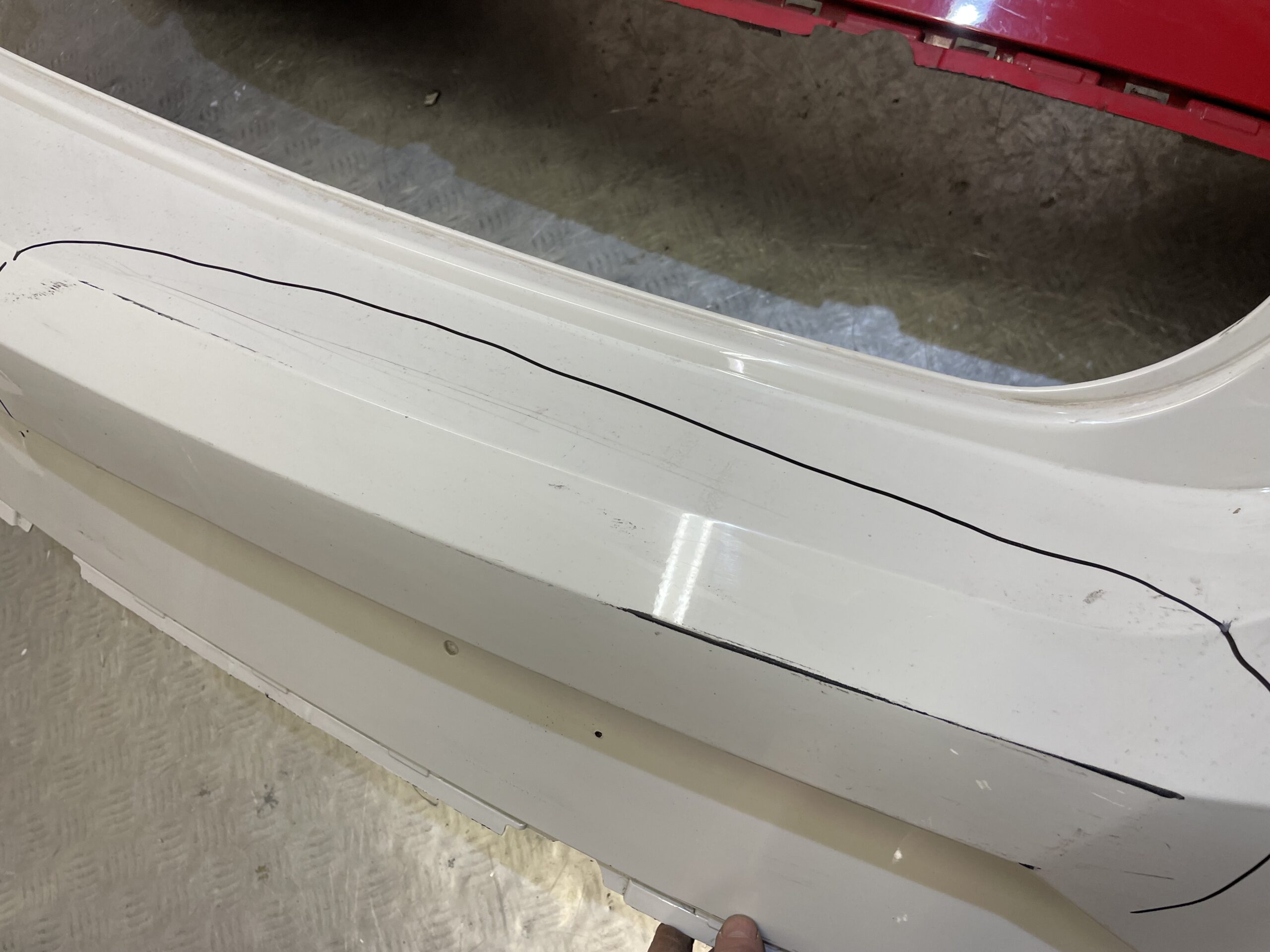 Seat Ibiza Se 3 Door Rear Bumper 08-12 P/n 6J3807421 - Image 8