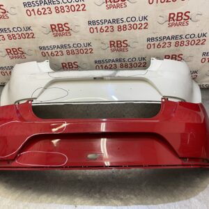 Seat Ibiza Se 3 Door Rear Bumper 08-12 P/n 6J3807421