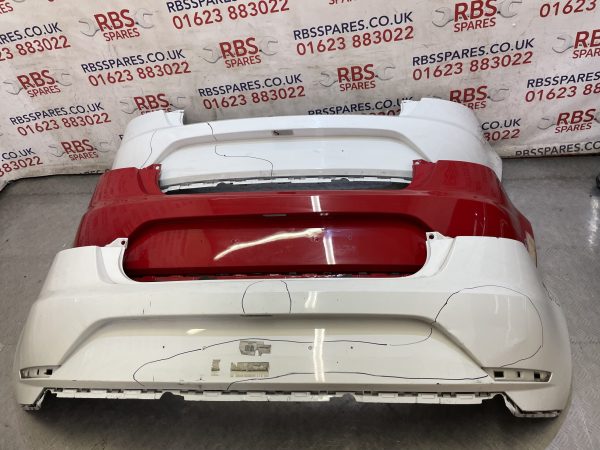 Seat Ibiza Rear Bumper 12-17 5Dr P/n 6J4807421E
