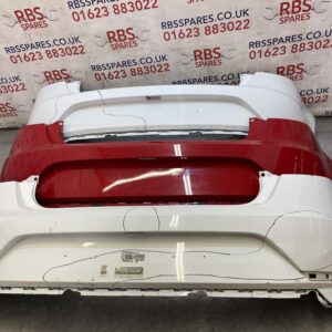 Seat Ibiza Rear Bumper 12-17 5Dr P/n 6J4807421E