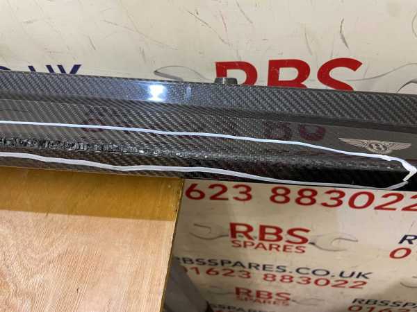 Bentley Bentayga Carbon Fibre Side Skirt Left Side 2017-On Part No. 36A071685 - Image 5
