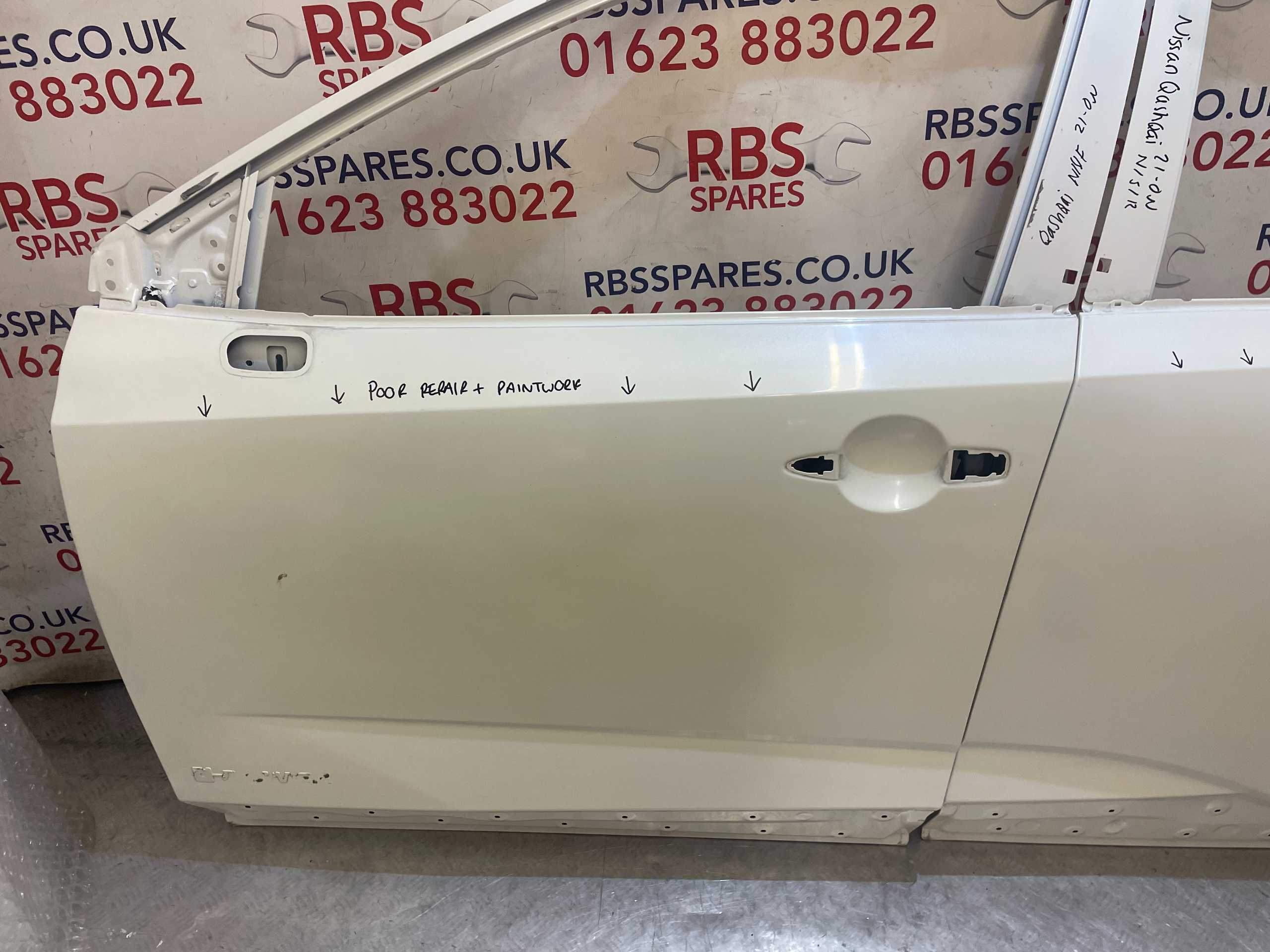 Nissan Qashqai J12 Doors Front + Rear Left Side 21-On - Image 3