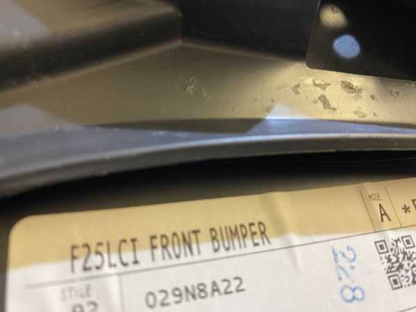 Bmw X3 F25 Se LCI Front Bumper 14-17 P.n 51117338534 - Image 11