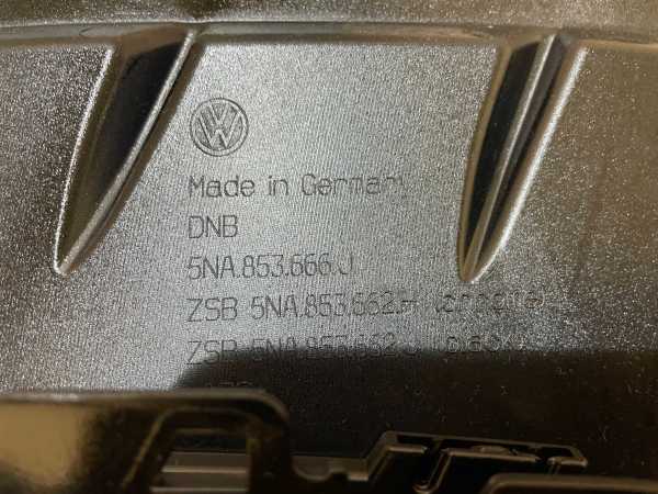 Vw Tiguan Front Right Bumper Grill 20-On P.n 5NA854662H - Image 6