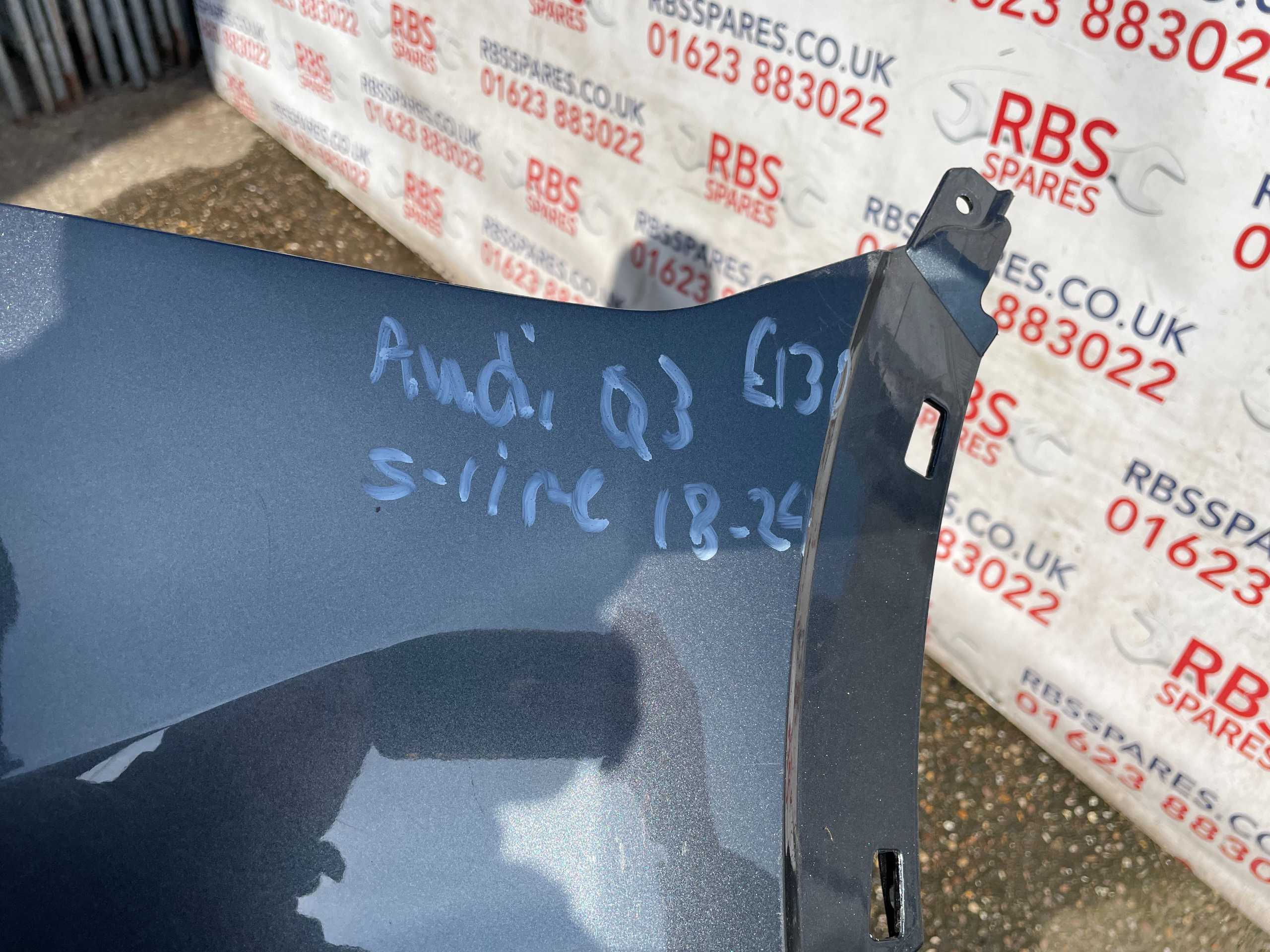 Audi Q3 S Line Rear Bumper 18-24 P.n 8F3807511 - Image 3