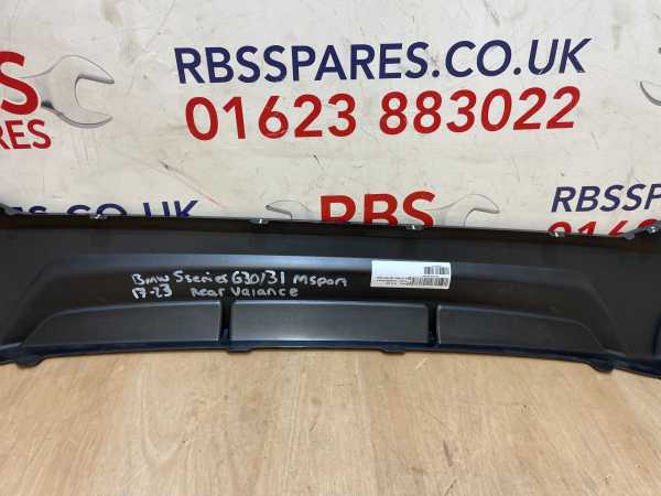 Bmw 5 Series G30/31 M Sport Rear Bumper Valance 17-23 P.n 51128098694 - Image 8