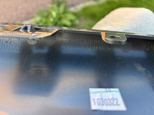 Bmw X5 G05 Rear Winglet Right P.n 51192461278 - Image 2