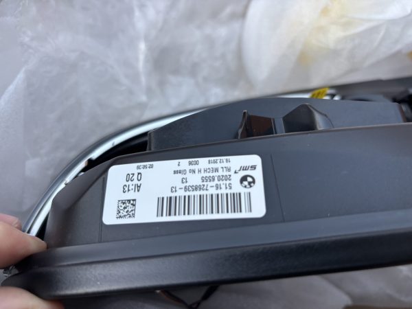 Bmw 1 Series F20 F21 Wing Mirror Base Left P.n 51167268539 - Image 3