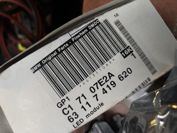 Bmw 3 Series F30/F31 LED Turn Signal Module Right P.n 63117419620 - Image 3