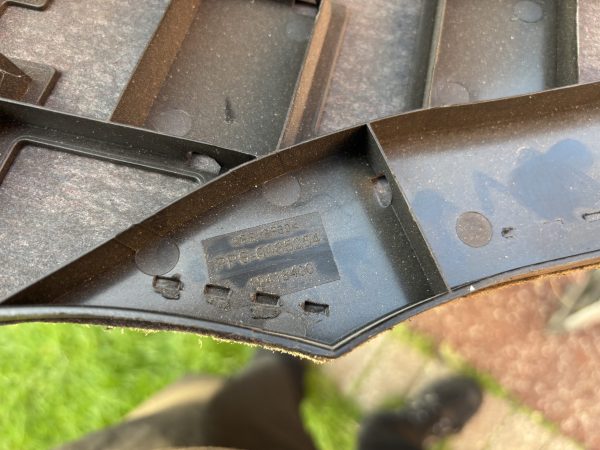 Audi Q5 Wheel Arch Liner Rear Left 15-24 P.n 10418400 - Image 3