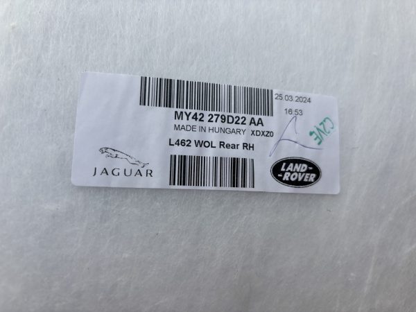 Land Rover Discovery 5 L462 Wheel Arch Liner Rear Left P.n MY42-279D22 - Image 2