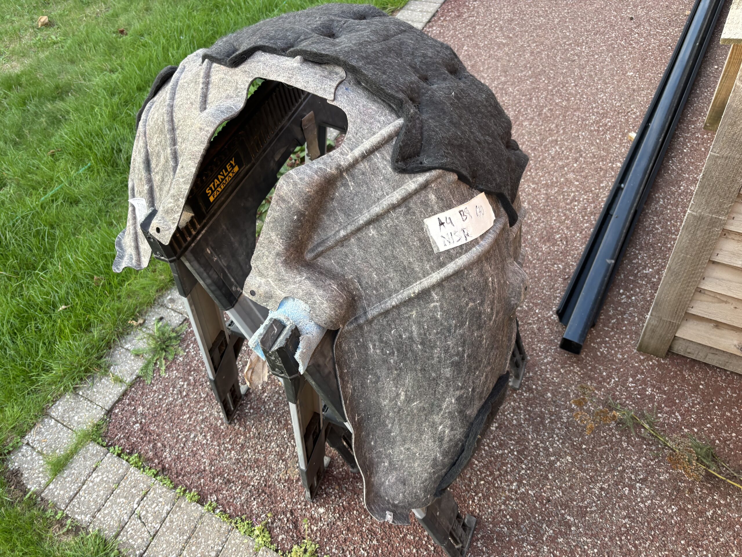 Audi A4 B9 Wheel Arch Liner Rear Left