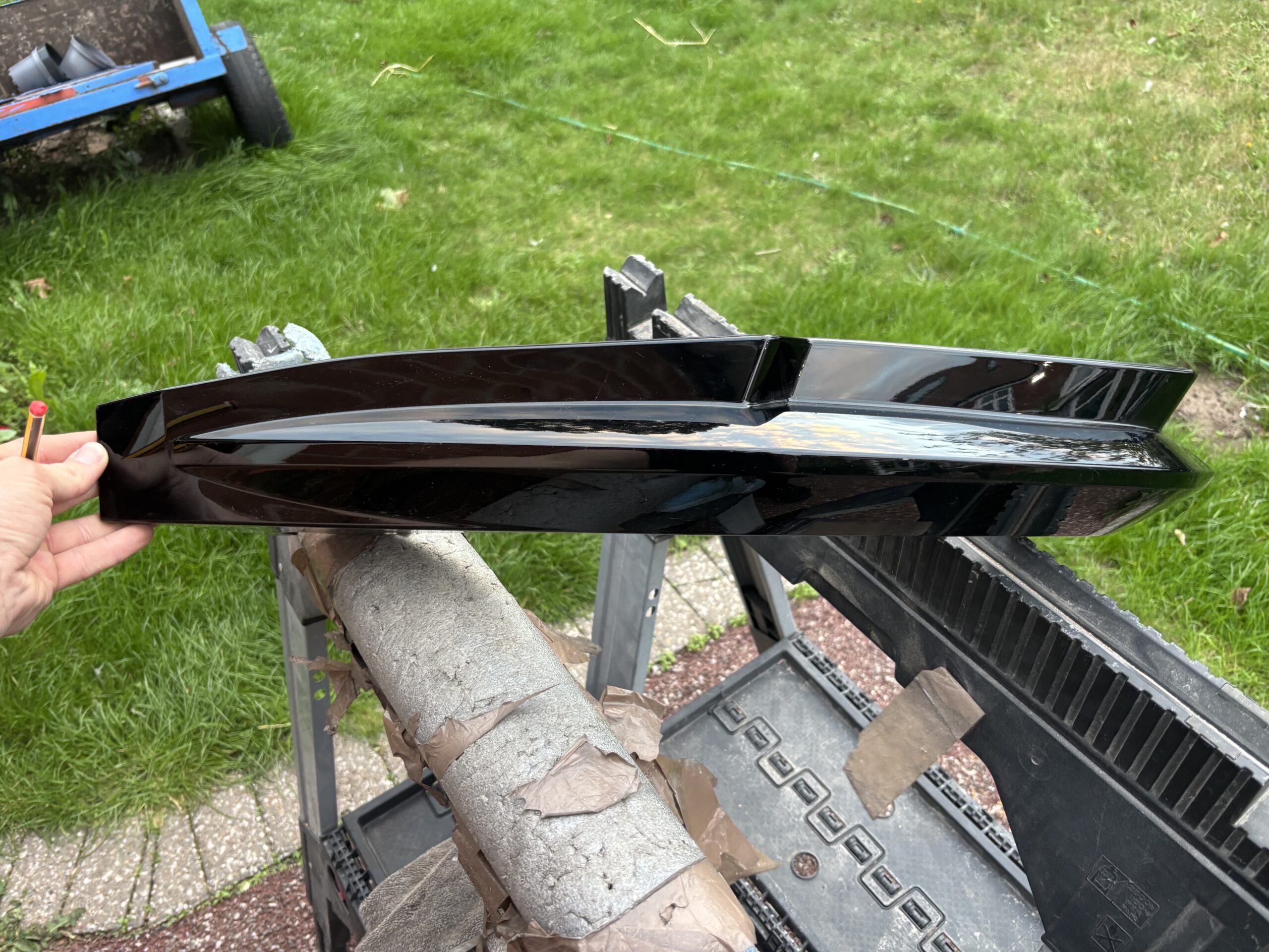 Bmw 4 Series M4 G82 G83 Rear Bumper Trim Left P.n 8076449