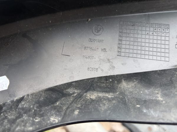 Bmw 4 Series M4 G82 G83 Rear Bumper Trim Left P.n 8076449 - Image 3