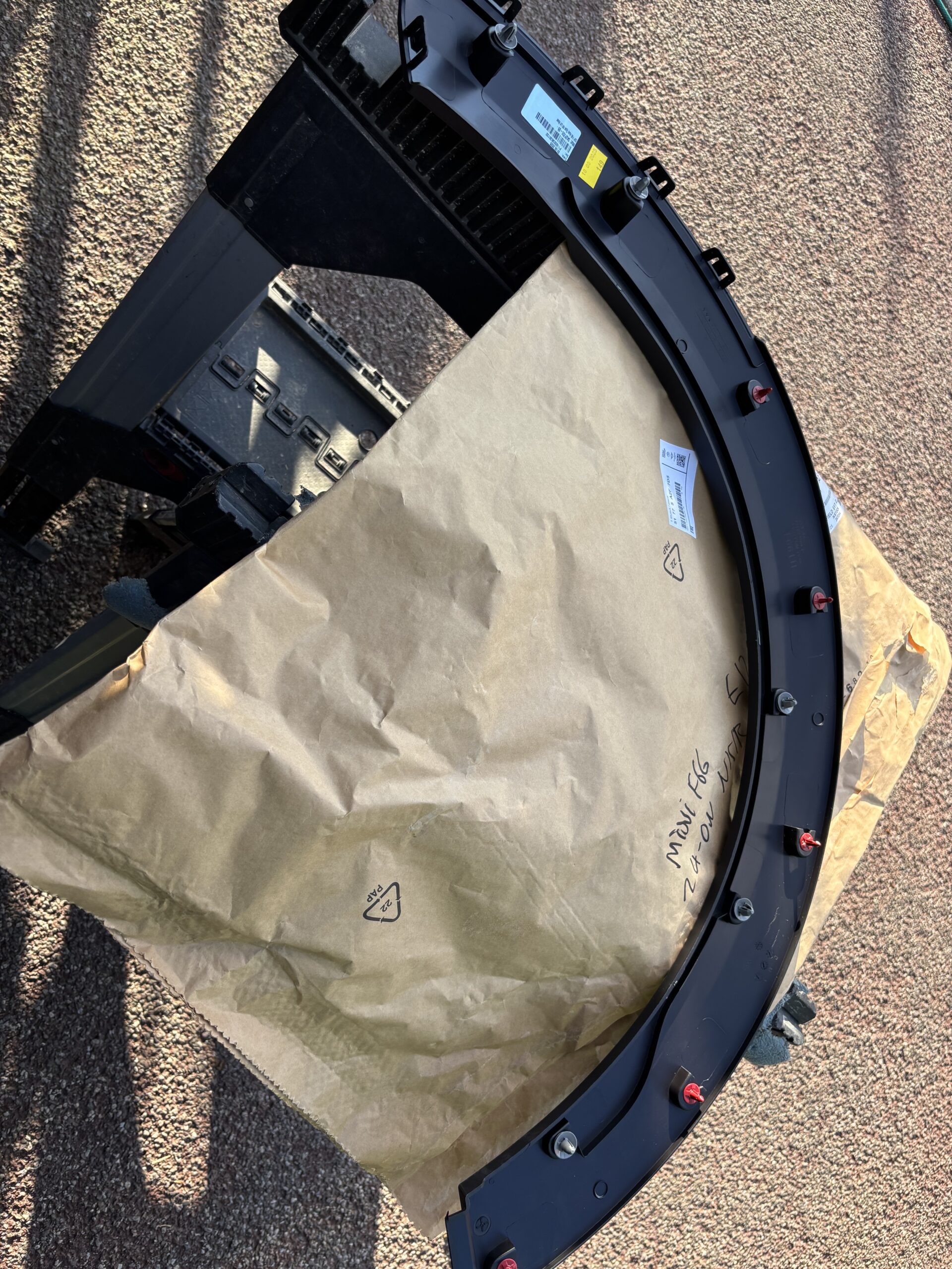 Mini F66 Wheel Arch Rear Left 24-On P.n 51775A2F7D5 - Image 2