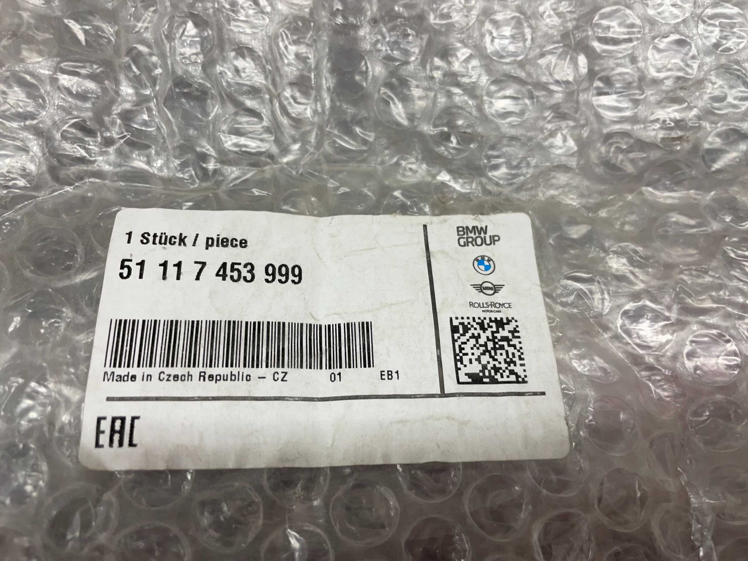 Bmw X1 F48 Front Bumper Lower 15-19 P.n 51117453999 - Image 10