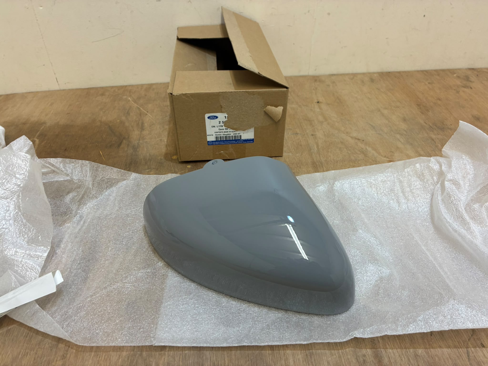 Ford Puma/Fiesta Wing Mirror Cap Right P.n L1TB-17K746