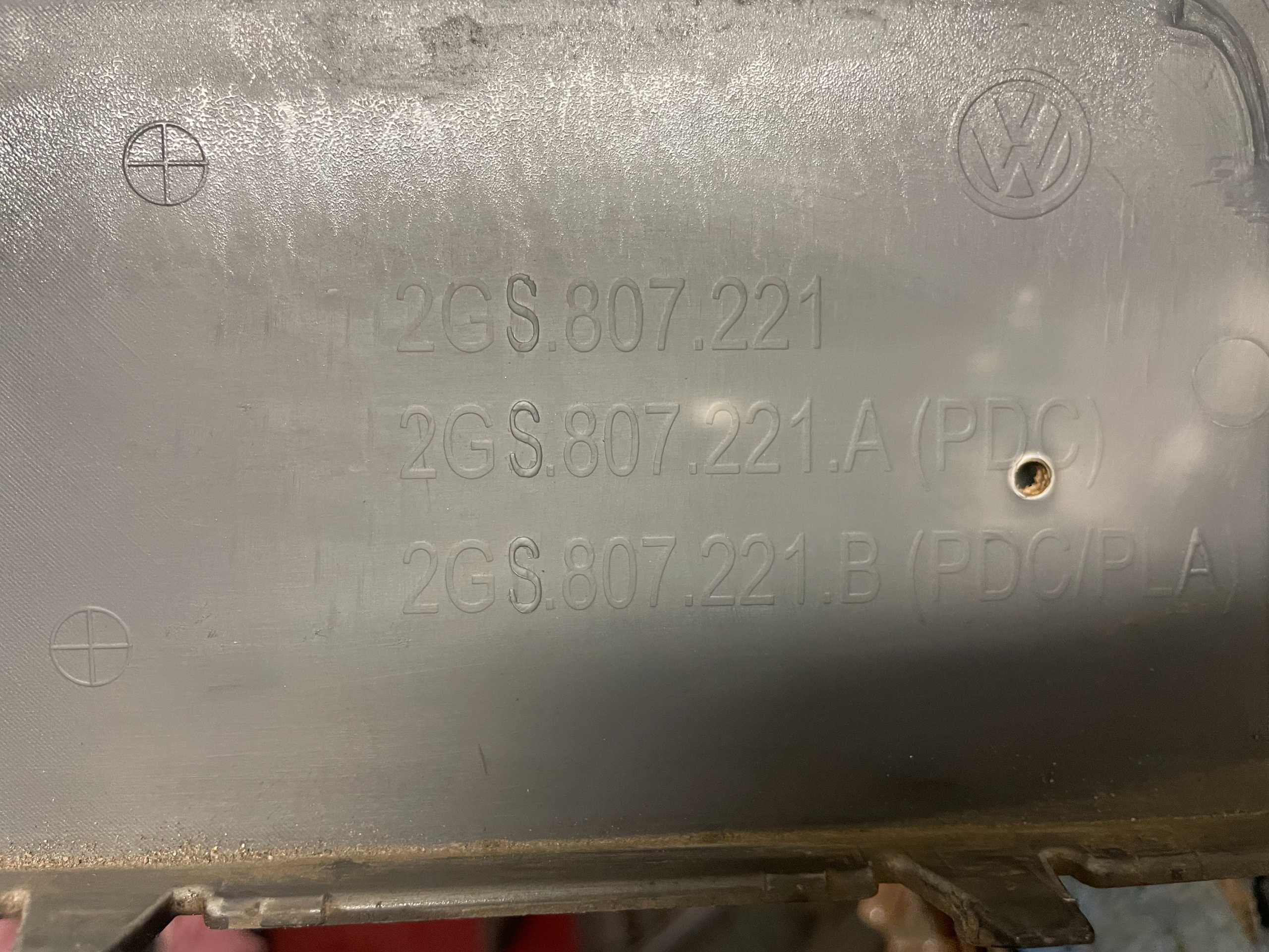 Vw Polo 2G Front Bumper 18-22 P.n 2GS807221A