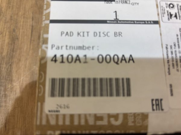 Nissan Juke F16 Front Brake Pads P.n 410A1-00QAA - Image 4