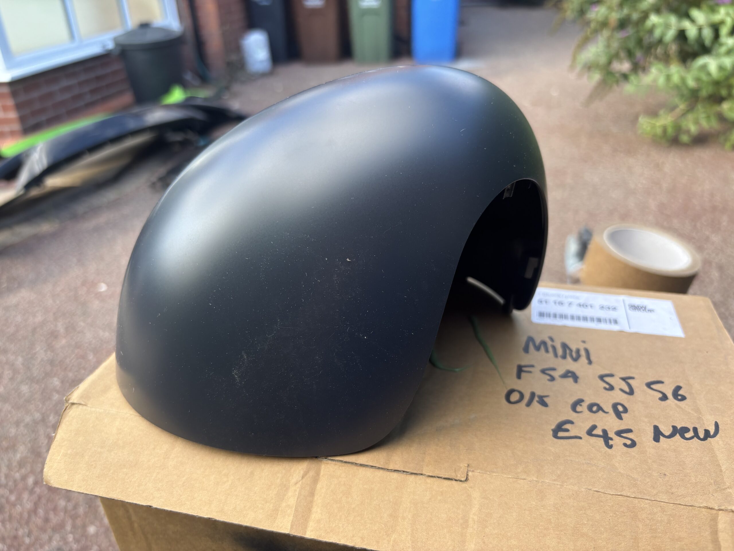 Mini F54 F55 F56 Wing Mirror Cap Right P.n 51167401232